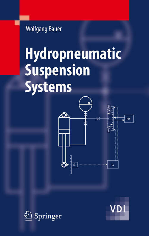 Book cover of Hydropneumatic Suspension Systems