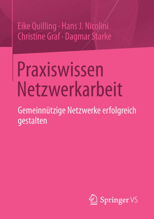 Book cover of Praxiswissen Netzwerkarbeit