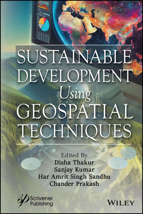 Book cover of Sustainable Development Using Geospatial Techniques