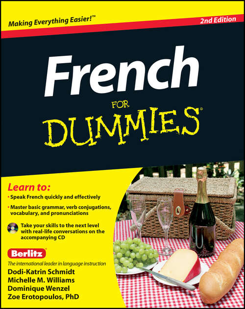 Book cover of French For Dummies