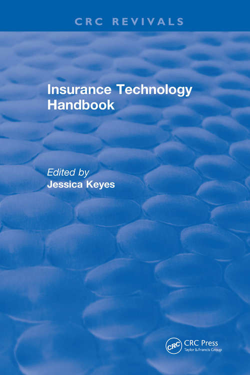 Book cover of Insurance Technology Handbook