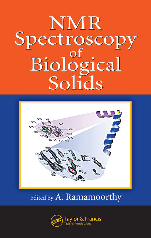 Book cover of NMR Spectroscopy of Biological Solids (1)