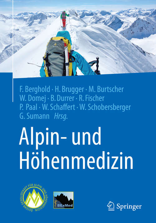 Book cover of Alpin- und Höhenmedizin