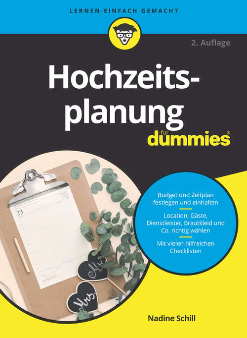 Book cover of Hochzeitsplanung für Dummies (2. Auflage) (Für Dummies)