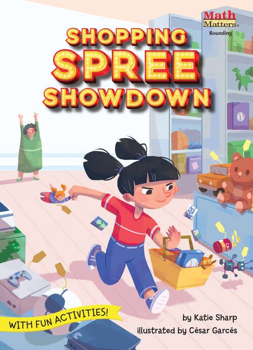 Book cover of Shopping Spree Showdown: Rounding (Math Matters)