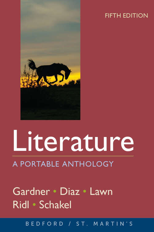 Book cover of Literature: A Portable Anthology (Fifth Edition)