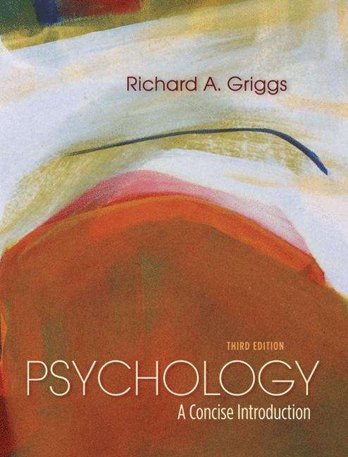 Book cover of Psychology: A Concise Introduction (Third Edition)