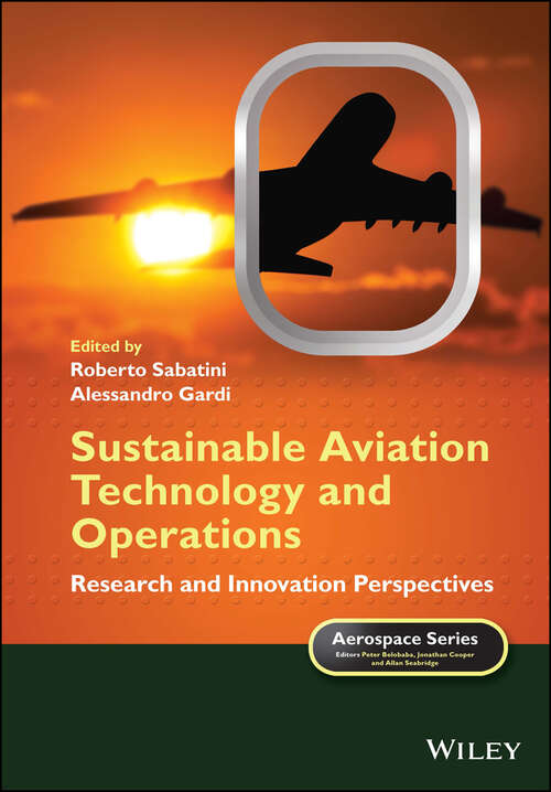 Book cover of Sustainable Aviation Technology and Operations: Research and Innovation Perspectives (Aerospace Series)