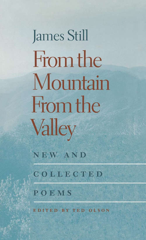 Book cover of From the Mountain, From the Valley: New and Collected Poems