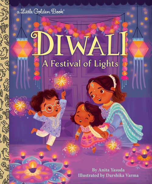 Book cover of Diwali: A Festival of Lights (Little Golden Book)