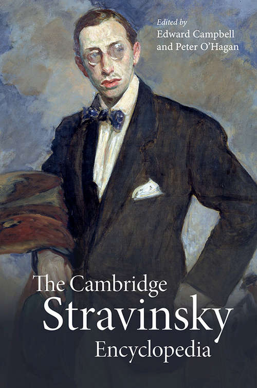 Book cover of The Cambridge Stravinsky Encyclopedia