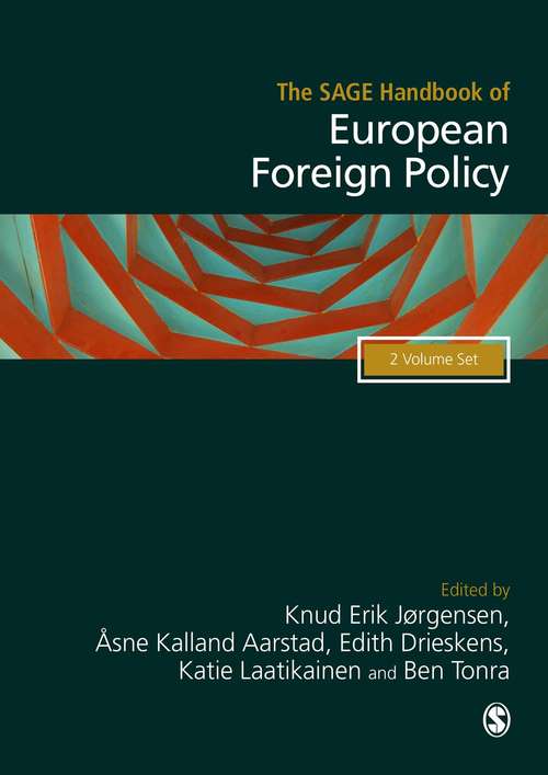 Book cover of The SAGE Handbook of European Foreign Policy (Third Edition)