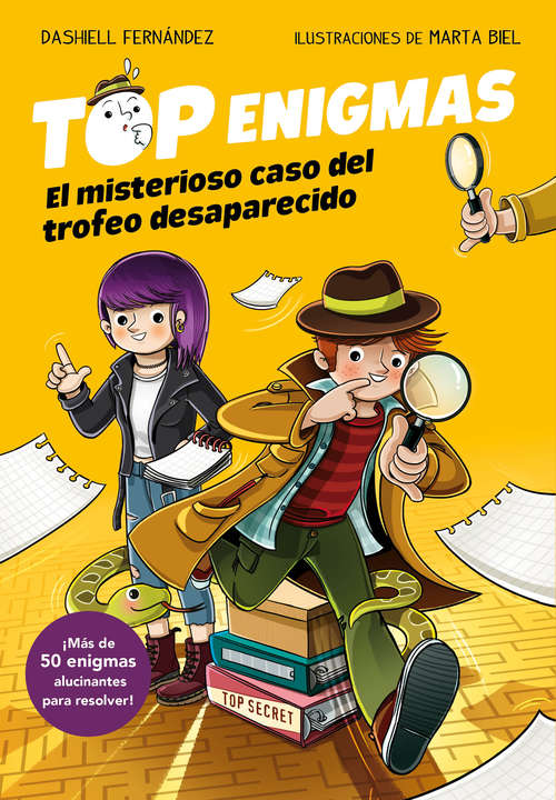 Book cover of El misterioso caso del trofeo desaparecido (Top Enigmas: Volumen 1)