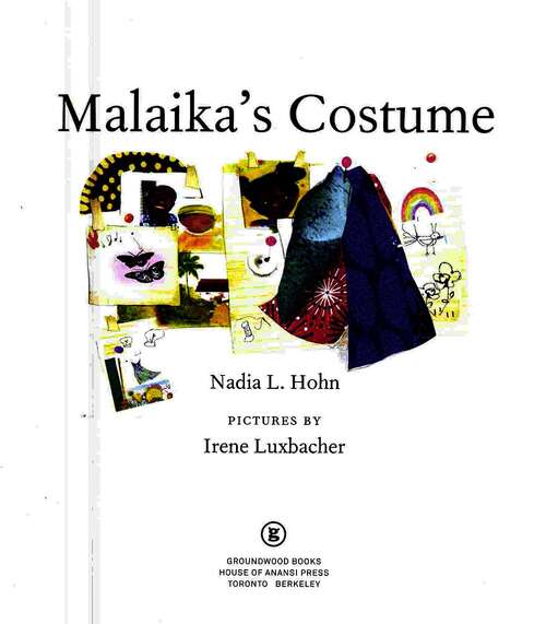 Book cover of Malaika’s Costume (Malaika #1)
