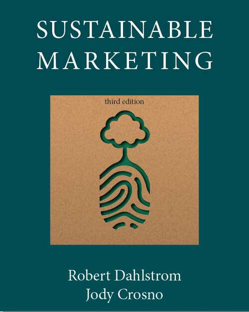 Book cover of Sustainable Marketing (Third Edition)