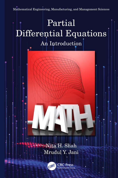 Book cover of Partial Differential Equations: An Introduction (Mathematical Engineering, Manufacturing, and Management Sciences)