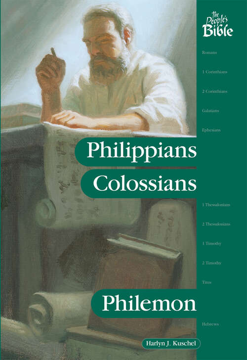 Book cover of Philippians Colossians Philemon (The People's Bible)