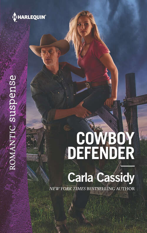 Book cover of Cowboy Defender: Colton's Convenient Bride Cowboy Defender Captain's Deadly Catch Tempted By The Badge (Original) (Cowboys of Holiday Ranch #9)