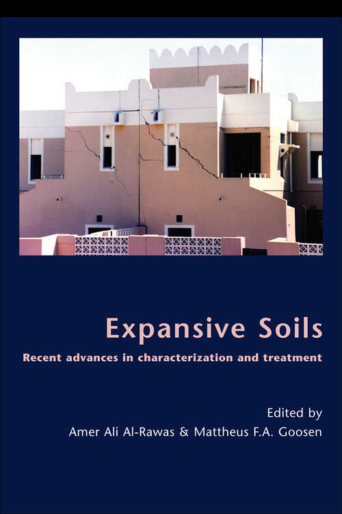 Book cover of Expansive Soils: Recent Advances in Characterization and Treatment (1)