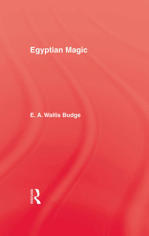 Book cover of Egyptian Magic (Egypt Ser.)