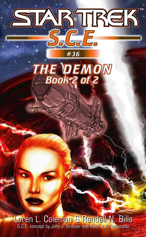 Book cover of Star Trek: The Demon Book 2 (Star Trek: Starfleet Corps of Engineers #36)