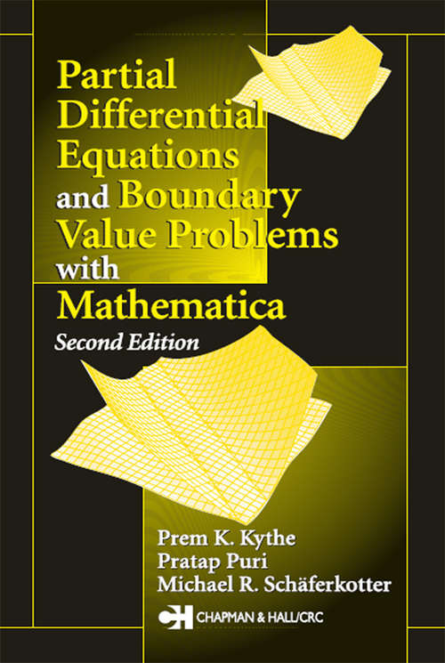 Book cover of Partial Differential Equations and Mathematica (2)