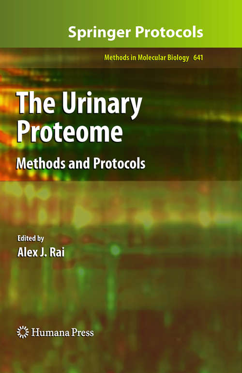 Book cover of The Urinary Proteome