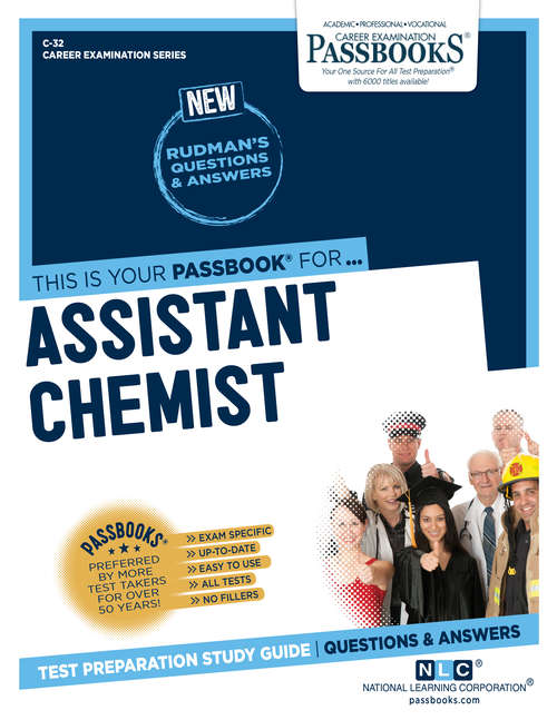 Book cover of Assistant Chemist: Passbooks Study Guide (Career Examination Series)