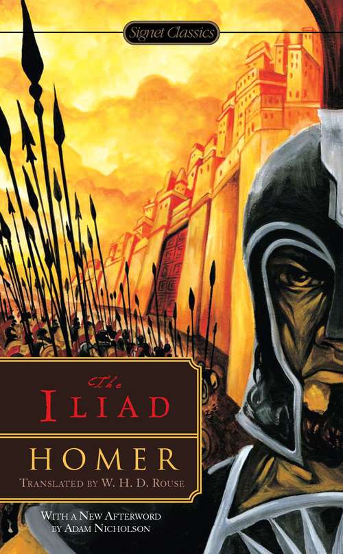 Book cover of The Iliad