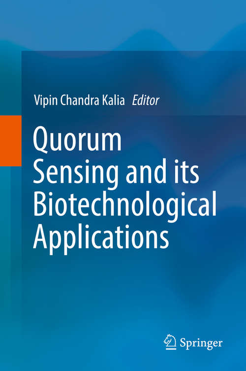 Book cover of Quorum Sensing and its Biotechnological Applications