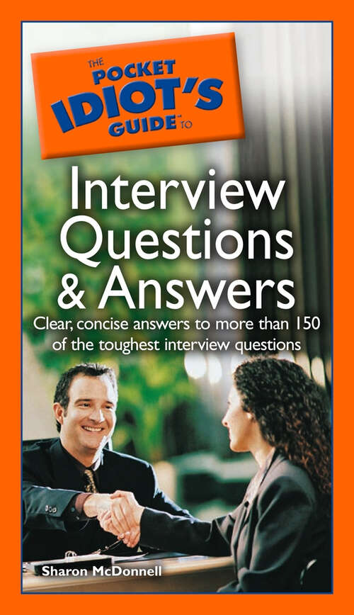 Book cover of The Pocket Idiot's Guide to Interview Questions And Answers
