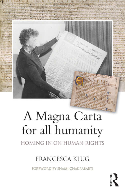 Book cover of A Magna Carta for all Humanity: Homing in on Human Rights