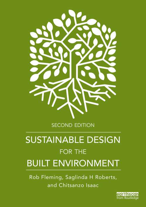 Book cover of Sustainable Design for the Built Environment