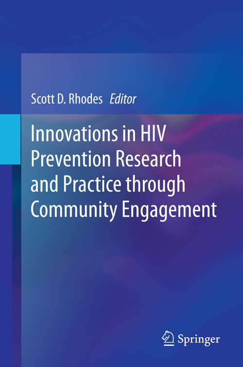 Book cover of Innovations in HIV Prevention Research and Practice through Community Engagement