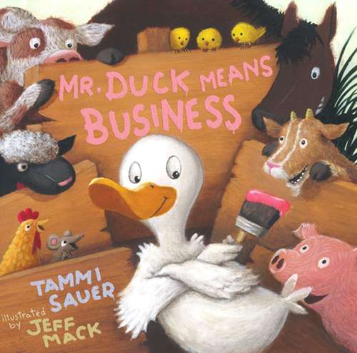 Book cover of Mr. Duck Means Business