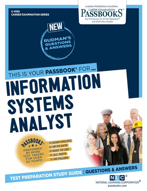 Book cover of Information Systems Analyst: Passbooks Study Guide (Career Examination Series)