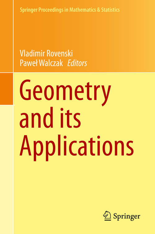 Book cover of Geometry and its Applications