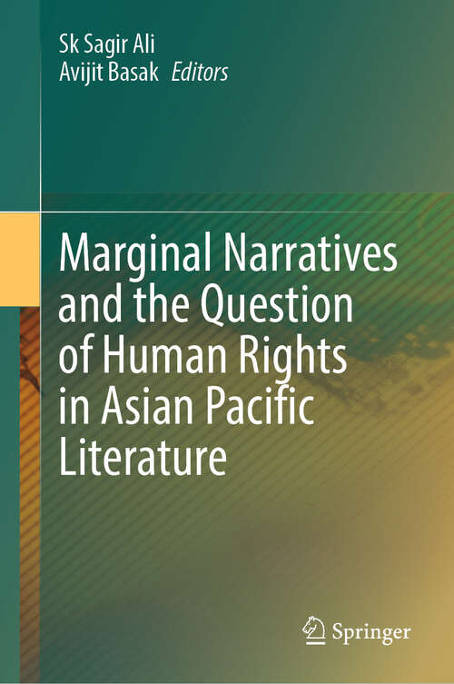 Book cover of Marginal Narratives and the Question of Human Rights in Asian Pacific Literature