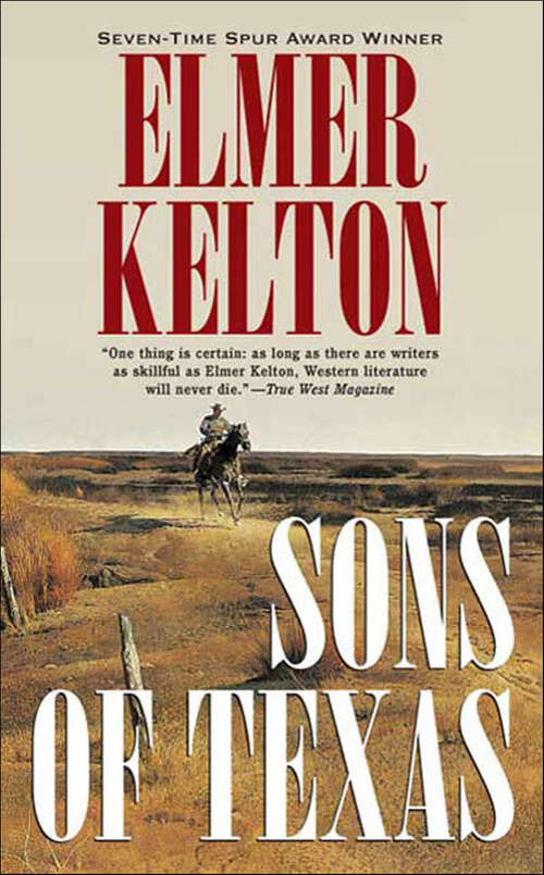 Book cover of Sons of Texas (Sons Of Texas Ser. #1)