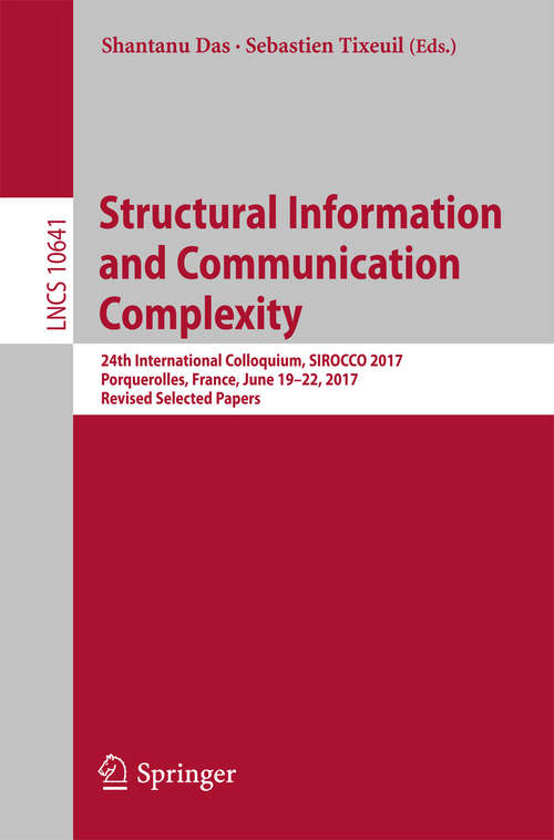 Book cover of Structural Information and Communication Complexity