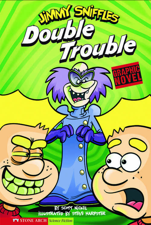 Book cover of Double Trouble (Jimmy Sniffles)