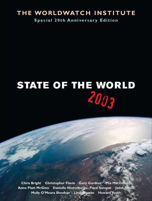 Book cover of State of the World 2003 (State of the World)