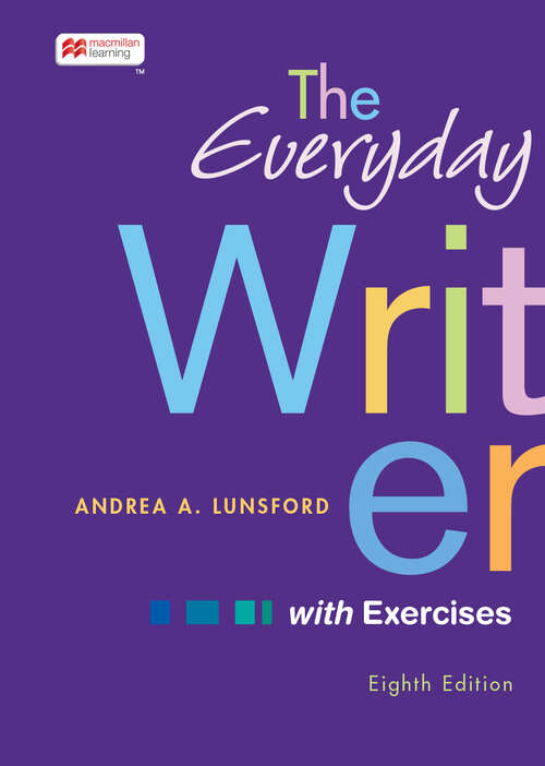 Book cover of The Everyday Writer with Exercises (Eighth Edition)