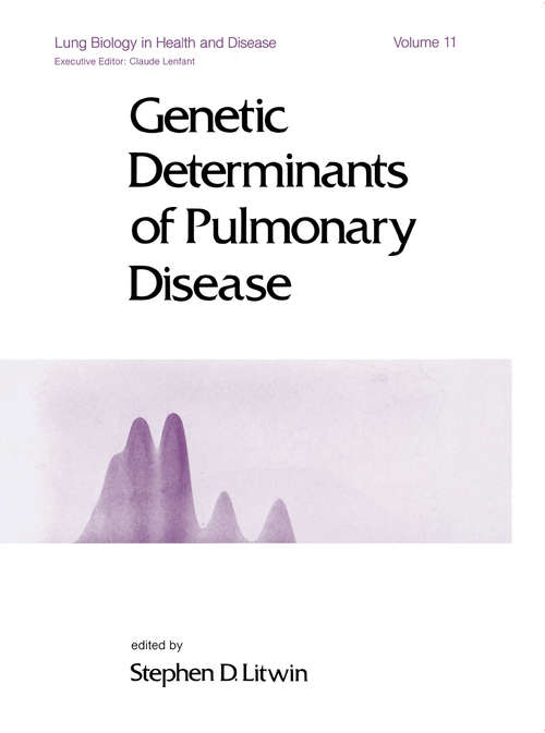 Book cover of Genetic Determinants of Pulmonary Disease