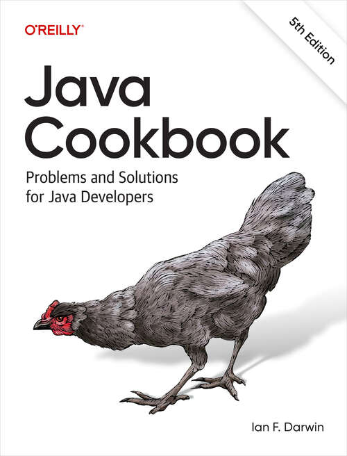 Book cover of Java Cookbook (5)