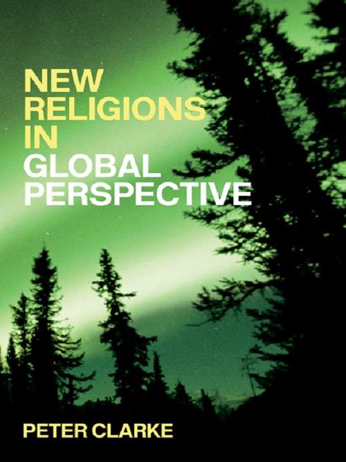 Book cover of New Religions in Global Perspective: Religious Change in the Modern World