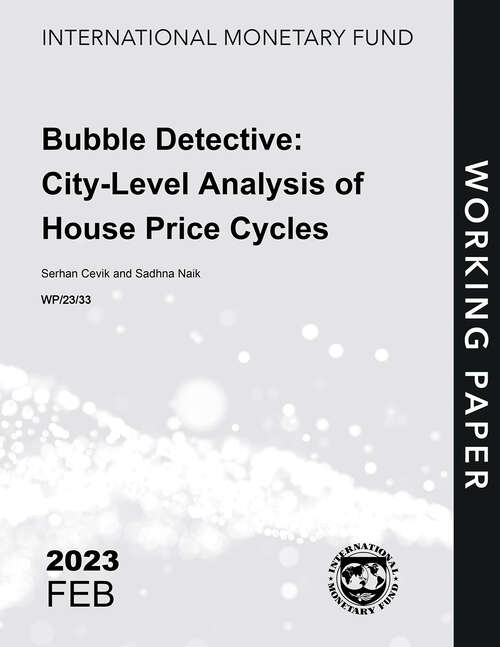 Book cover of Bubble Detective: City-Level Analysis of House Price Cycles