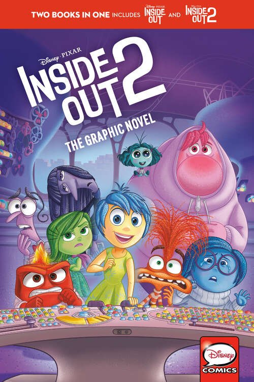 Book cover of Disney/Pixar Inside Out 2: The Graphic Novel (Includes Inside Out!)