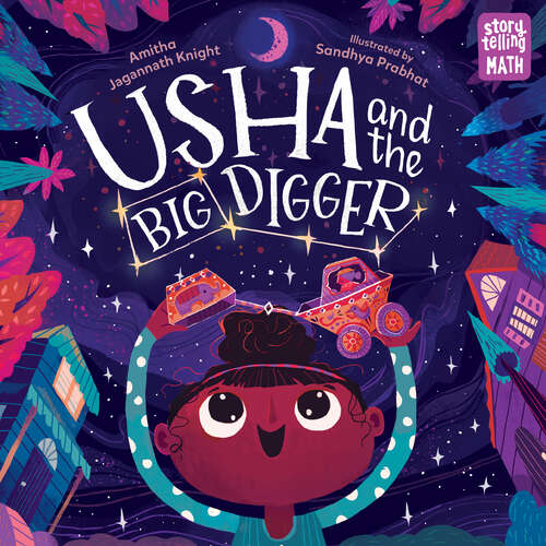 Book cover of Usha and the Big Digger (Storytelling Math)
