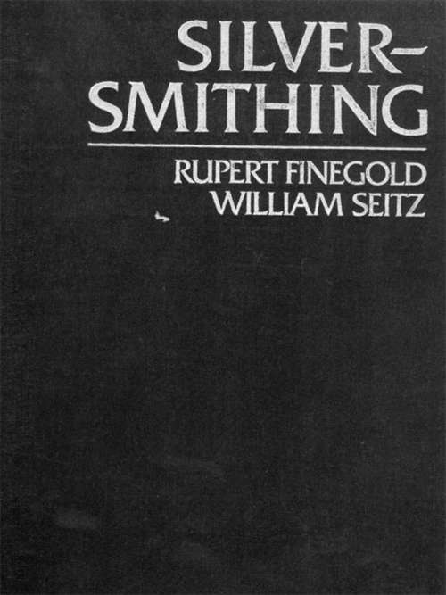 Book cover of Silversmithing